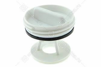 Фильтр (крышка, заглушка) насоса (белый, серый) стиральной машины Bosch, Siemens