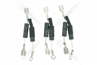 Диод высоковольтный (комплект 3 шт)  для СВЧ-печи (двойной)