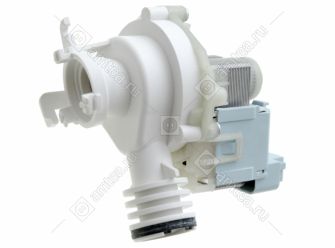 Сливной насос Plaset в сборе с улиткой посудомоечной машины Indesit, Ariston
