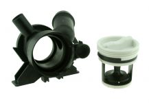 Корпус фильтра (улитка) в сборе стиральной машины Candy, Zerowatt