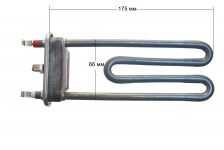 ТЭН (нагреватель) L=175 мм, 1900W, прямой без отверстия T-Controls стиральной машины LG