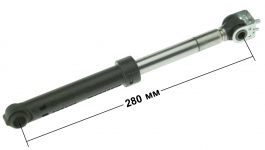 Амортизатор (комплект 2шт с креплениями) стиральной машины Indesit, Ariston 100N