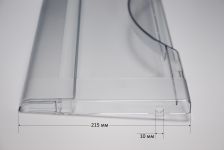 Панель передняя (прозрачная, широкая) холодильника Атлант