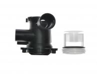 Корпус фильтра (улитка) сливного насоса стиральной машины Bosch, Siemens