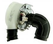 ТЭН (проточный) с улиткой посудомоечной машины Indesit, Ariston