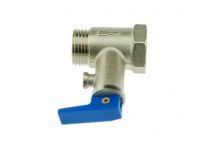 Предохранительный (обратный) клапан с рычажком водонагревателя 1/2