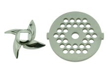 Нож + решетка средняя мясорубки Чудесница