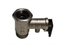 Предохранительный (обратный) клапан без рычажка водонагревателя 1/2'' 6,5 бар Ariston