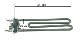ТЭН (нагреватель) L=220 мм, 2000W, с датчиком стиральной машины Samsung