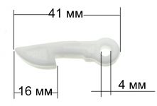 Крючок люка стиральной машины Whirlpool, Ignis