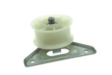 Опорное колесо и кронштейн сушильной машины Indesit, Ariston