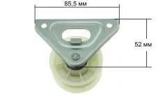Опорное колесо и кронштейн сушильной машины Indesit, Ariston