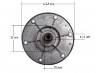Фланец барабана (подшип. 6203, под болт) стиральной машины Ardo, Kaiser